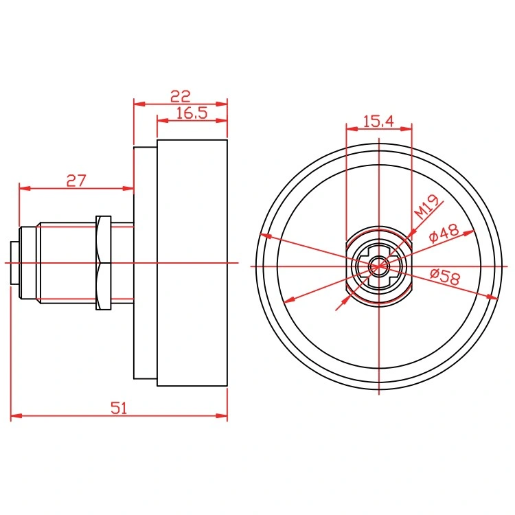 Yh1210 Combination Cabinet Cam Lock 4 Digit Keyless for Drawer Door Gym School Locker with Master Key Reset